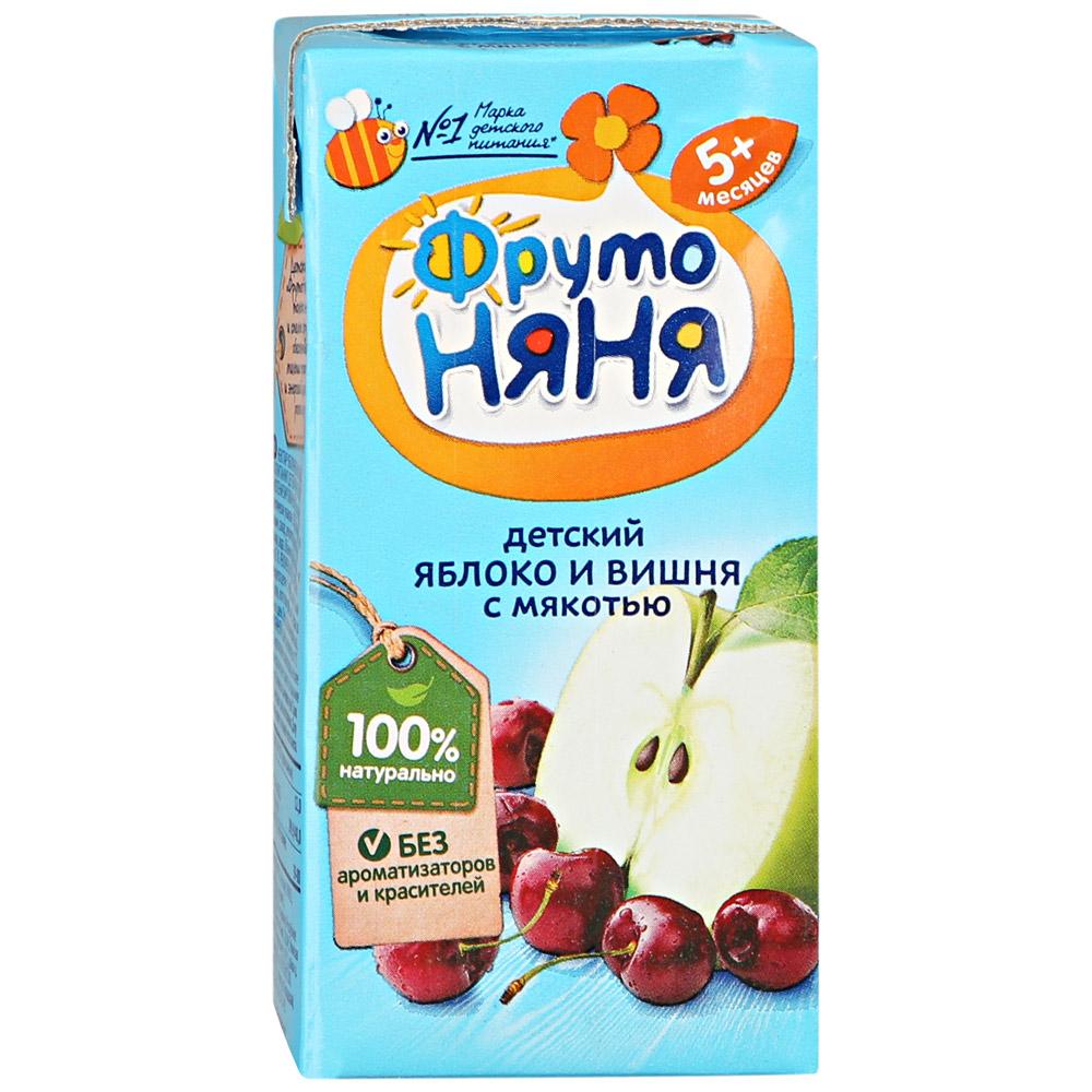 Фруто Няня Нектар Яблоко-вишня с мякотью