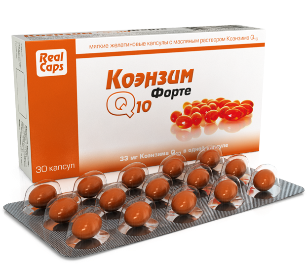 Коэнзим Q10 Форте капс. N30 (Р) (ПТ)
