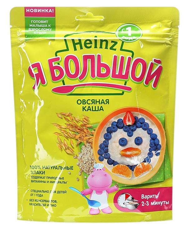 Heinz Я большой Каша овсяная 250 г (12+)