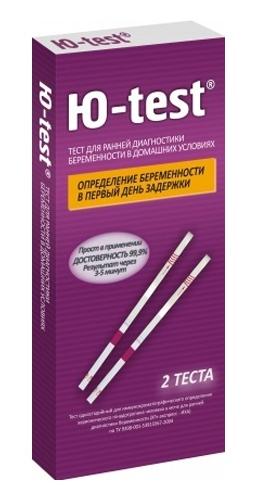 Тест-пол. д/опр.берем. Ю- test N2 (Р)