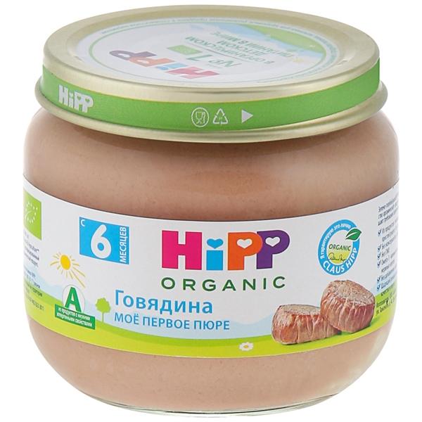 HiPP Мое первое Пюре Говядина