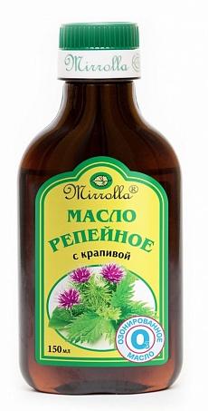 Масло репейное озонированное с крапивой  Мирролла 150мл