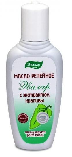 Масло репейное с крапивой 100мл (Р) Эвалар