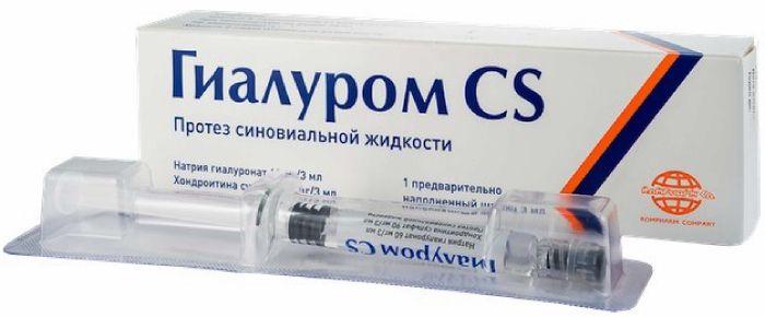 Гиалуром Cs р-р д/вн.сустав.введ.шпр.3мл N1 (Р)