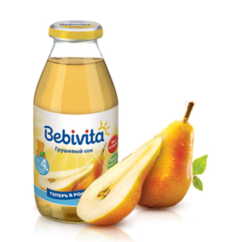 BEBIVITA Сок Грушевый восстановленный с мякотью