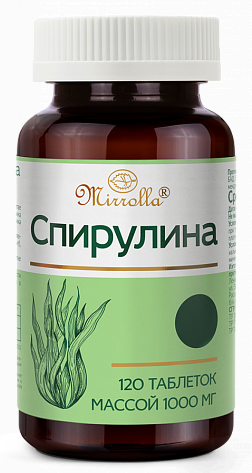 Спирулина Мирролла таб. N120 (Р) (ПТ)