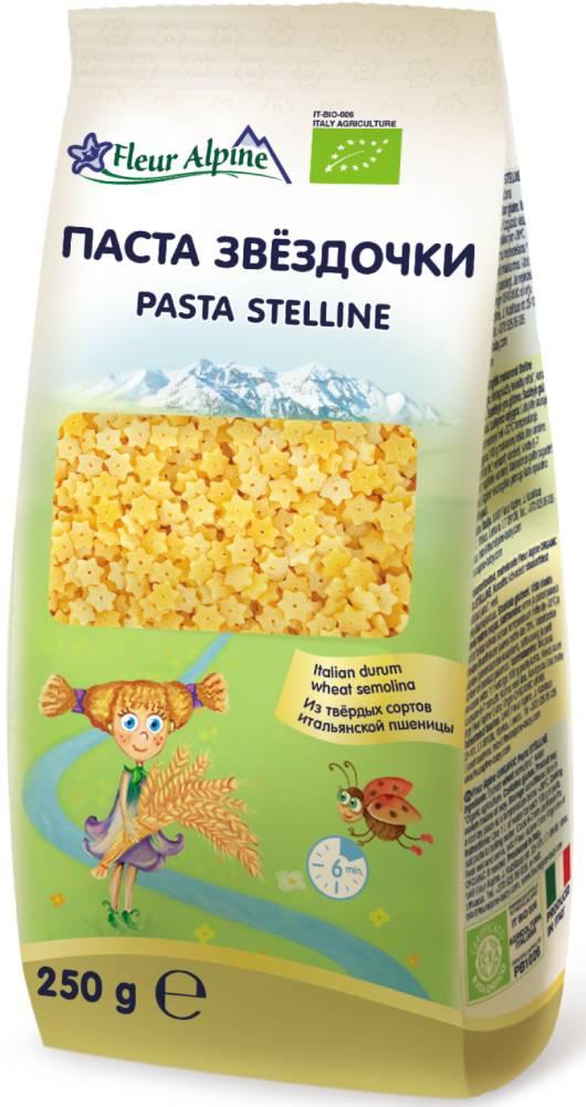 Fleur Alpine ORGANIC (ФА) PASTA STELLINE ПАСТА ЗВЕЗДОЧКИ