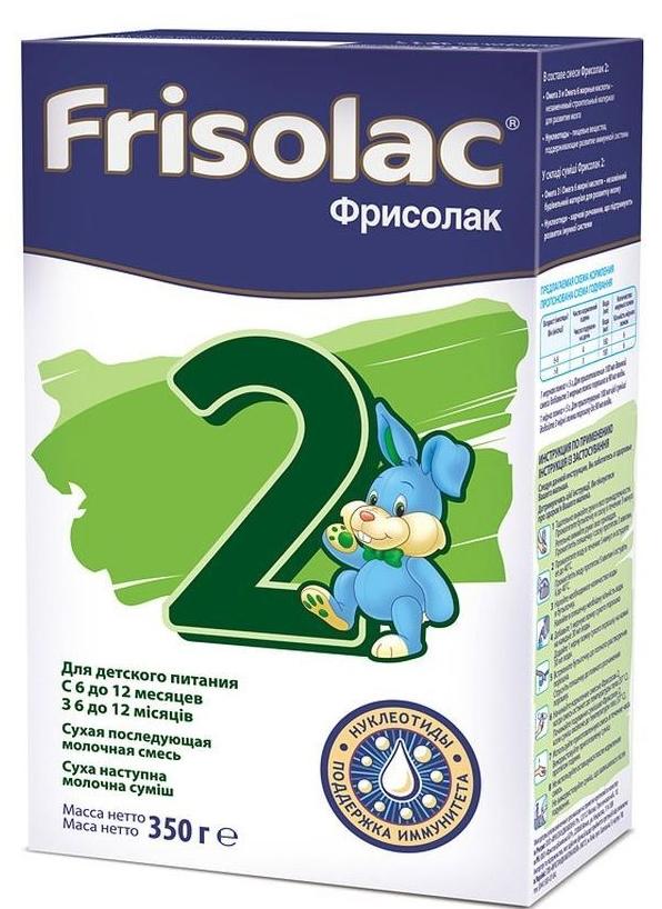 Фрисолак (Фрисо) 2 Сухая адаптированная молочная смесь 350 г (6+)