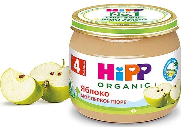 HiPP Мое Первое Пюре Яблоко 80 г (4+)