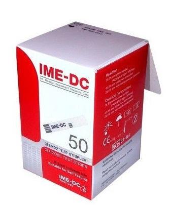 Тест-полоска к глюкометру IME-DC №50