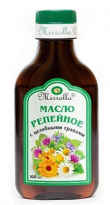 Масло репейное с целеб.травами 100мл (Р)