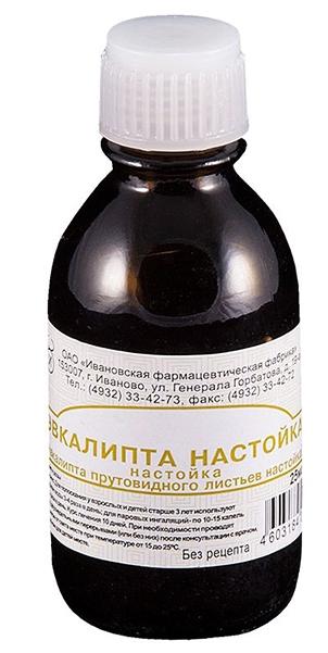 Настойка эвкалипта 25мл