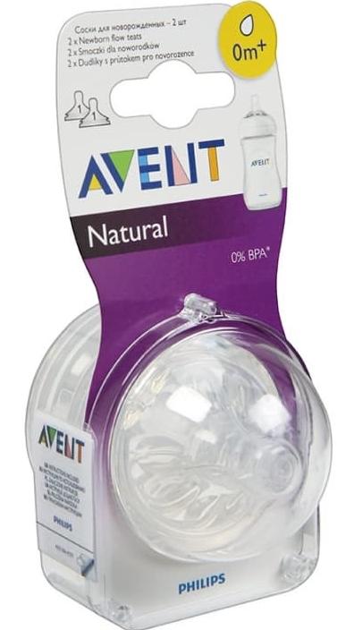 AVENT Соска Natural сил. д/новорожд.N2 (0+) (SCF041/27)
