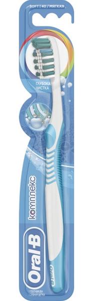 Зубная щетка  Oral-B Комплекс 40 Глубокая чистка (мягкая)