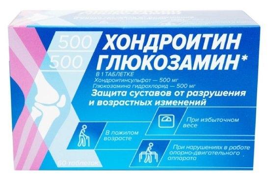 Хондроитин-Глюкозамин 500/500 таб. N30 (Р) (ПТ)