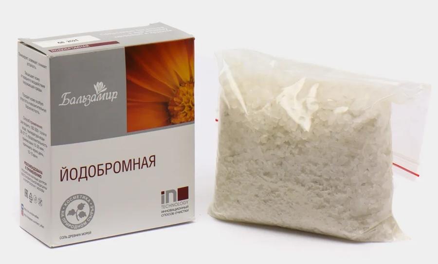 Бальзамир Соль д/ванн йодобром. 600г (Р)