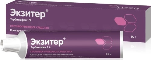 Экзитер крем 1% 15г (Р) (Тербинафин)
