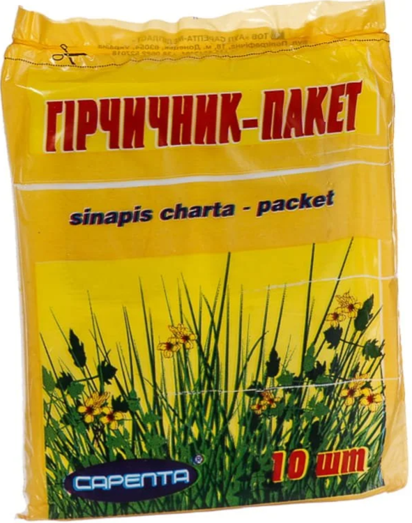 Горчичник-пакет N10 (Р) РУДАЗ
