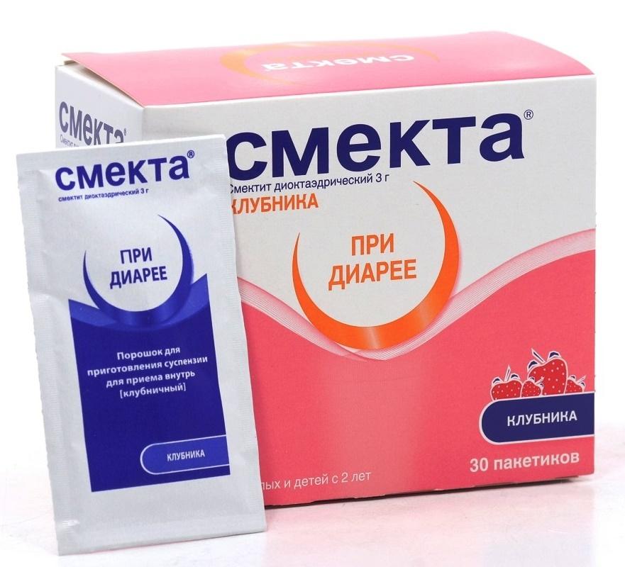 Смекта пор.д/сусп.пак. 3г N30 (клубн.) (Р)#