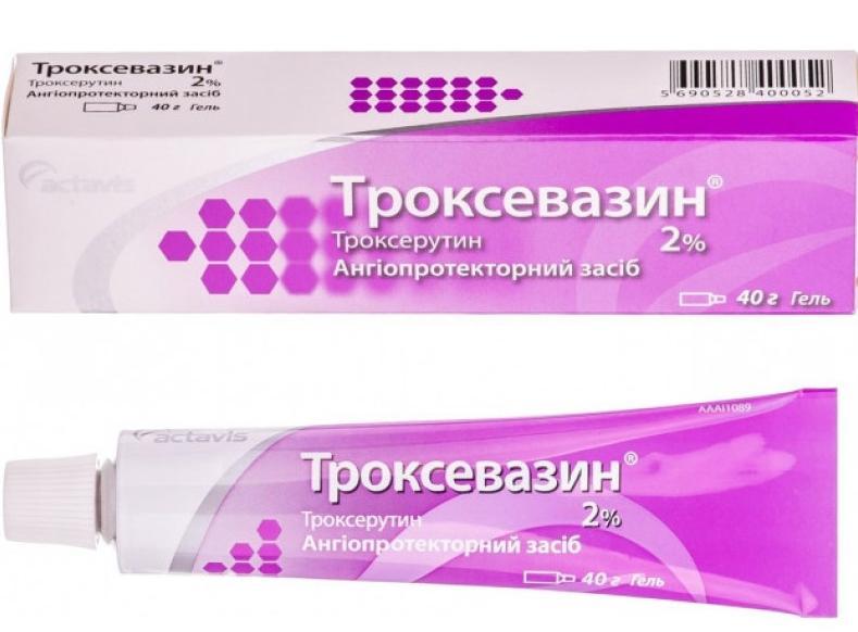 Троксевазин гель 2% 40г туб.(Kg)