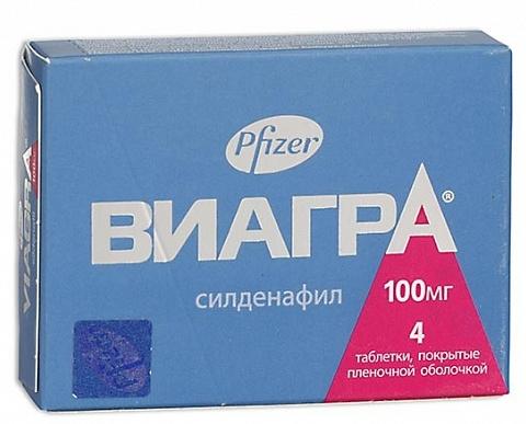Виагра 100мг N4 (Р)