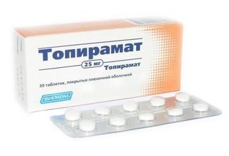 Топирамат таб. 25 мг: 30 шт.