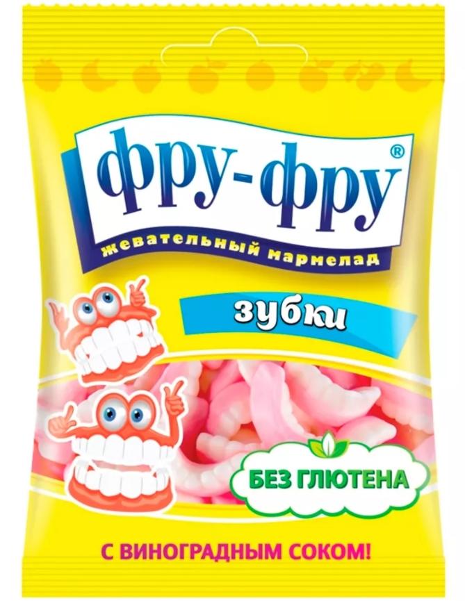 Мармелад жев.Фру-фру зубки 30г (Р) (ПТ)