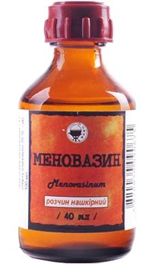 Меновазин раствор для наружного применения 40мл