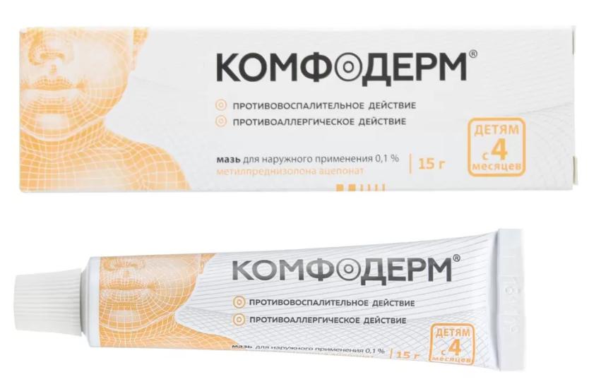 Комфодерм мазь 0.1% 15г (Р) (Адвантан)