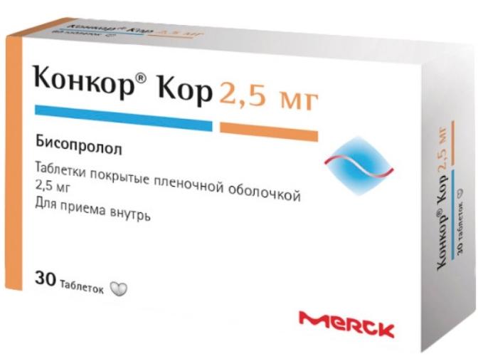 Конкор Кор таб. 2,5мг №30