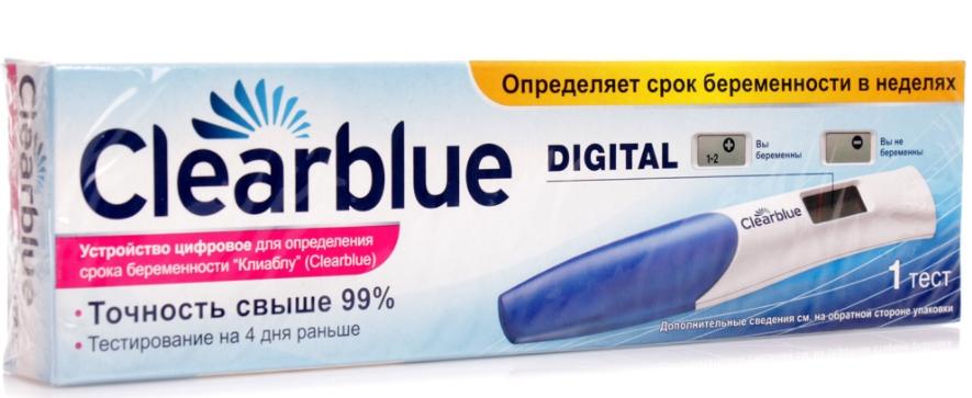 Тест цифр. д/опр.бер.«Клиаблу» с опр.срока N1 (Р)