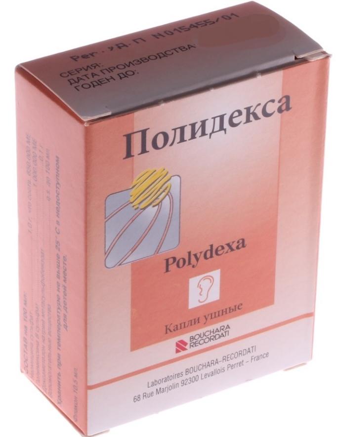 Полидекса капли ушные 10.5мл (Р)