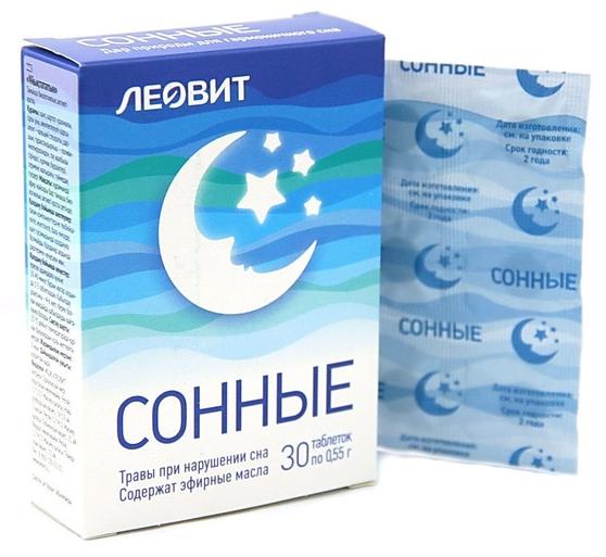 Леовит Сонные+ таб. N30 (Р) (ПТ)
