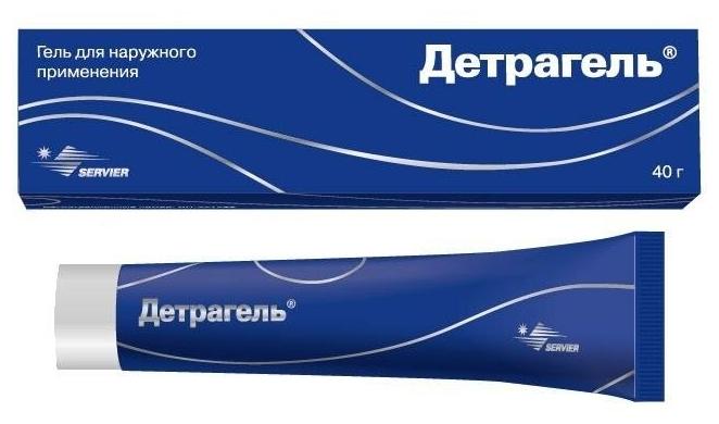 Детрагель гель д/наруж.прим. 40г (Р)