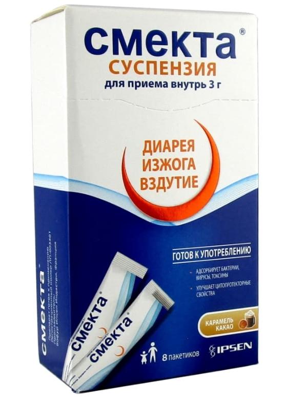 Смекта паста пак. 3г N8 (какао-карамель)(Р)