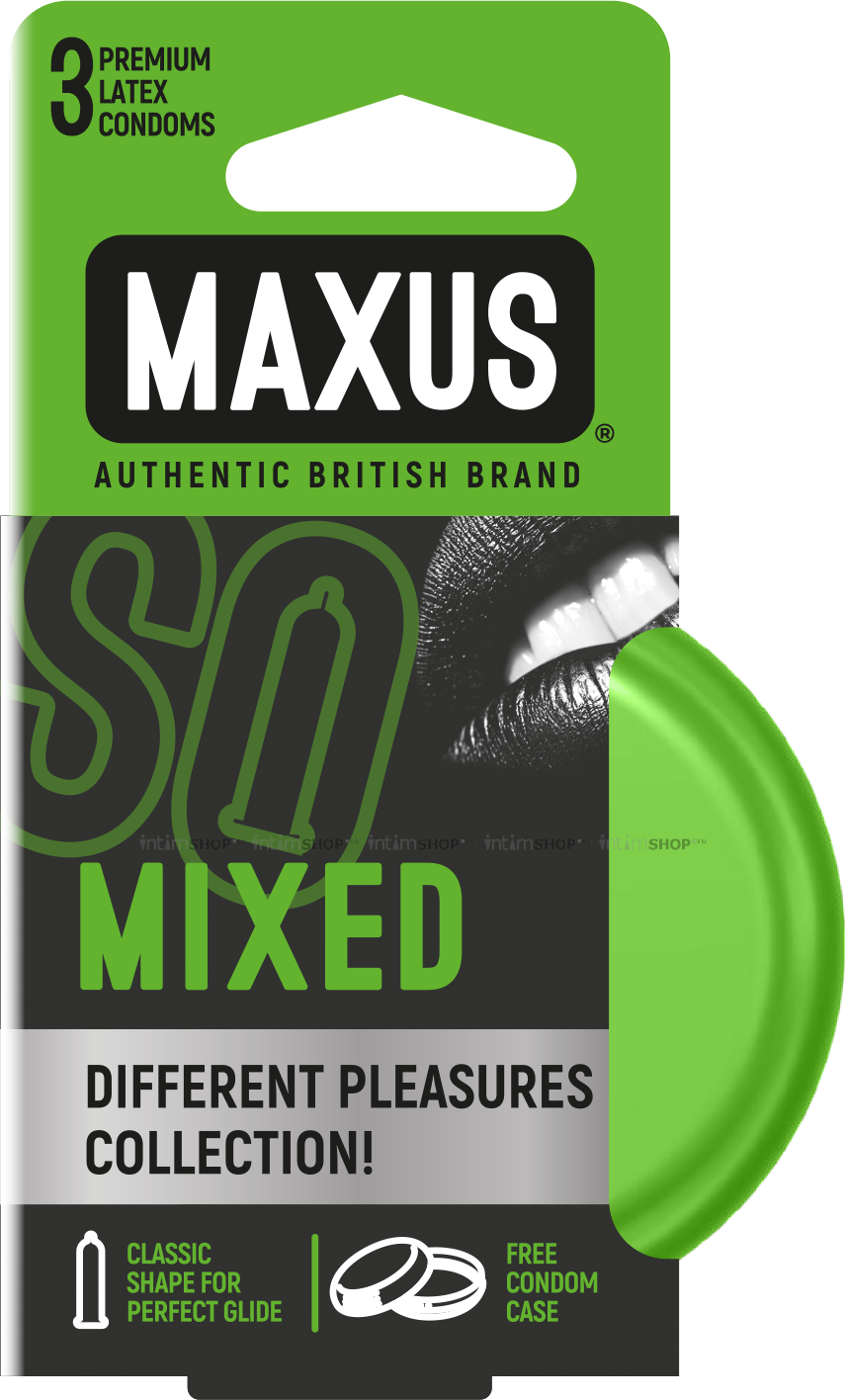 Презерв.Maxus Mixed N3 п/к (Р)