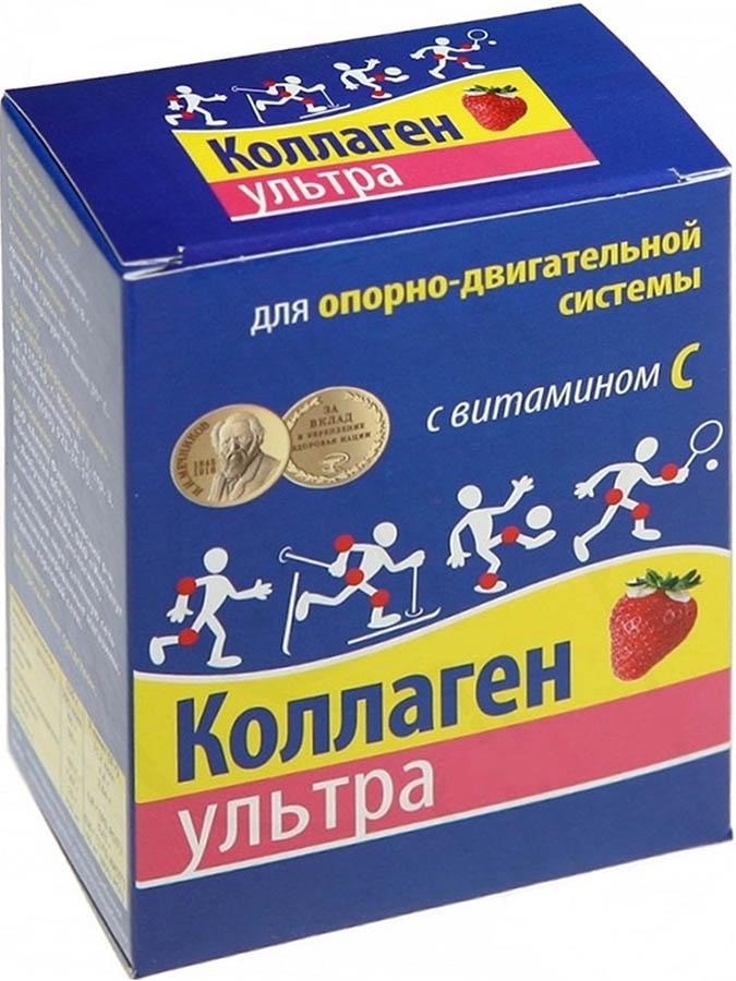 Коллаген ультра пор. пак. 8г N7 клубника (Р) (ПТ)