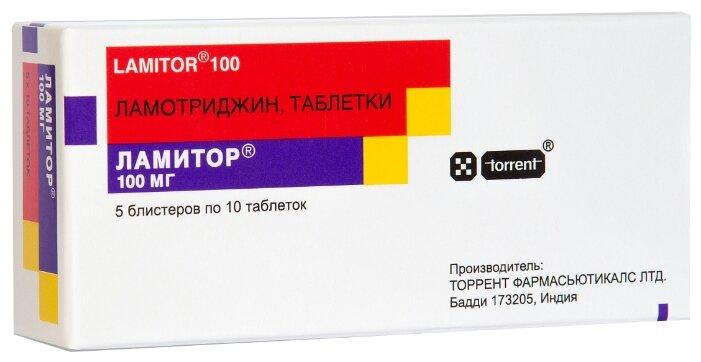 Ламитор таб. 100мг N50 (Р)