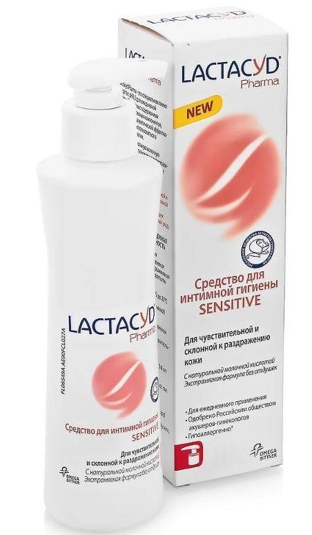 Лактацид Фарма Sensitive 250мл(д/чувств.) дозатор (Р)