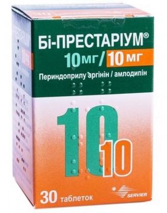 Би-Престариум таб. 10 мг+10 мг: 30 шт.
