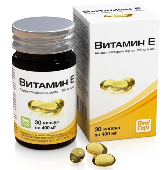 Вит.Е 200МЕ капс. N30 банка (Р) РеалКапс (ПТ)