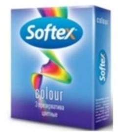 Презервативы Softex Colour (цветные) № 3