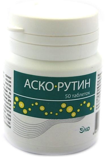 Аскорутин таб. N50 (Р) (Экотекс) (ПТ)