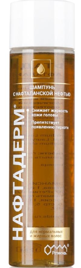Нафтадерм Шампунь с нафталанской нефтью 250 мл