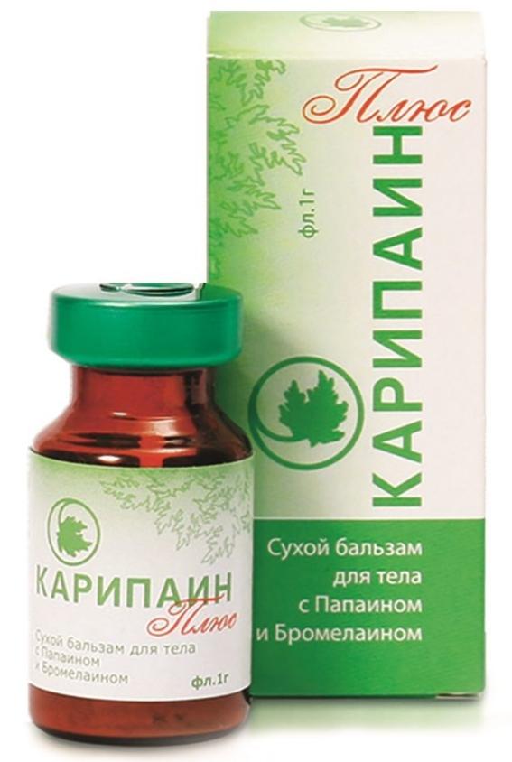 Карипаин Плюс сух.бальзам д/тела фл.10мл N1 (Р)