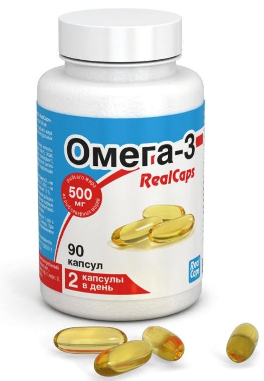 Омега-3 капс. 700мг N90 (Р) РеалКапс (ПТ)