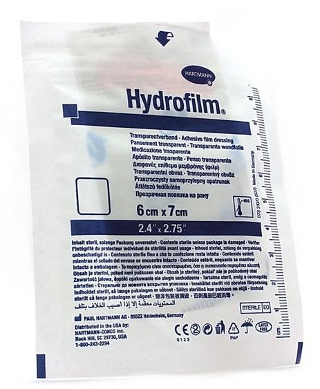 Повязка д/ран Hydrofilm 6х7см пленоч.прозрач. N1 (Р)