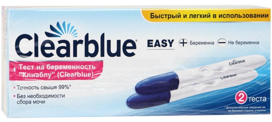 Тест для определения беременности (полоска) Клиаблу Easy № 2