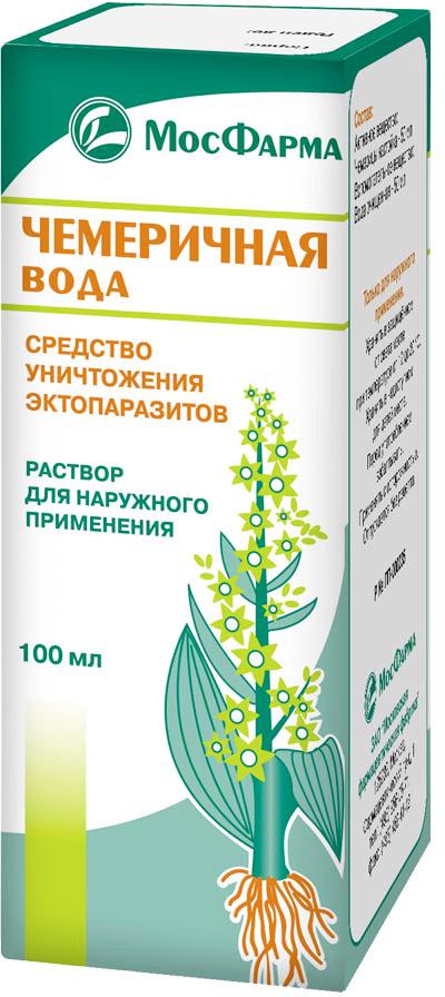 Чемеричная вода 100мл (Р) МосковскФФ