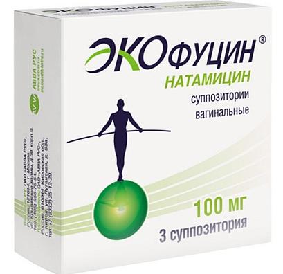 Экофуцин супп.ваг. 100мг N3 (Р) Пимафуцин#